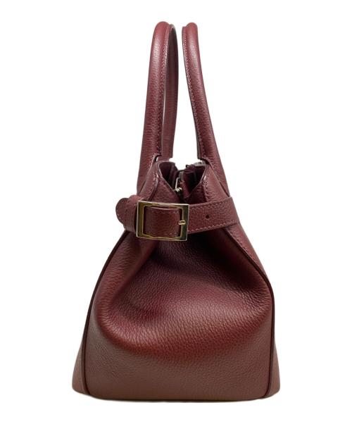 HIROFU（ヒロフ）HIROFU (ヒロフ) クオーレ レザートートバッグ S 2WAY レッドの古着・服飾アイテム