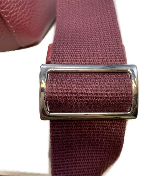 HIROFU（ヒロフ）HIROFU (ヒロフ) クオーレ レザートートバッグ S 2WAY レッドの古着・服飾アイテム