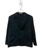 AURALEEオーラリー）の古着「FINX SILK CHAMBRAY JKT」｜ブラック