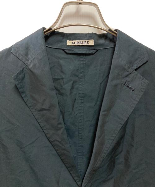 AURALEE（オーラリー）AURALEE (オーラリー) FINX SILK CHAMBRAY JKT ブラック サイズ:3の古着・服飾アイテム