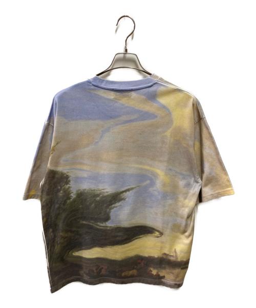 taupe（トープ）taupe (トープ) 転写プリントTシャツ ベージュ サイズ:2の古着・服飾アイテム