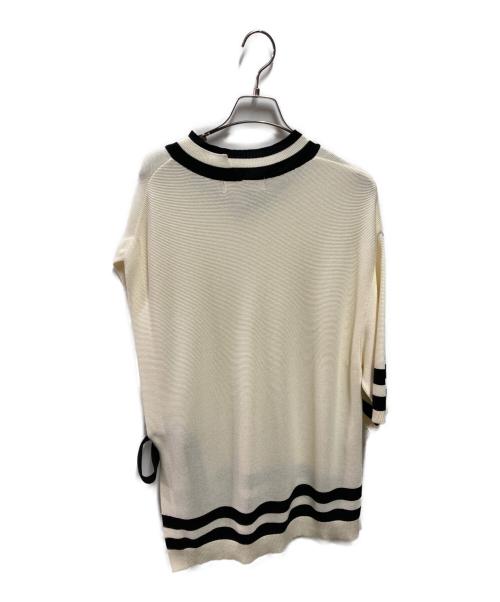 CULLNI（クルニ）CULLNI (クルニ) アシンメトリーニット ベージュ サイズ:1の古着・服飾アイテム