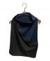 132 5. ISSEY MIYAKE（132 5. イッセイ ミヤケ）の古着「変形ノースリーブジップブラウス」｜ネイビー