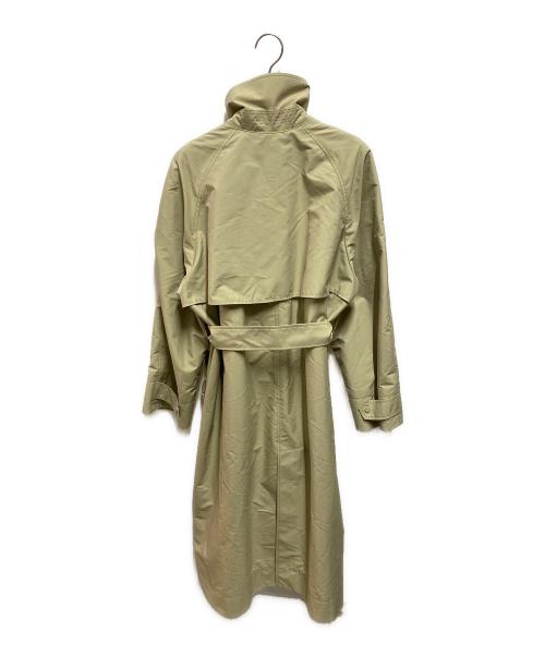 IENA（イエナ）IENA (イエナ) コットンポリエステルステンカラーコート グリーン サイズ:38 未使用品の古着・服飾アイテム