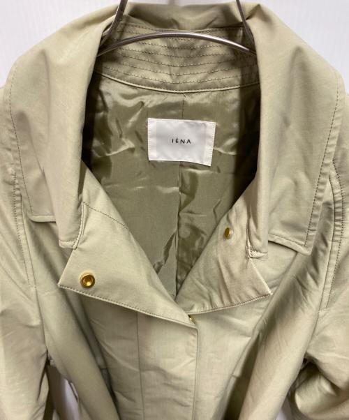 IENA（イエナ）IENA (イエナ) コットンポリエステルステンカラーコート グリーン サイズ:38 未使用品の古着・服飾アイテム