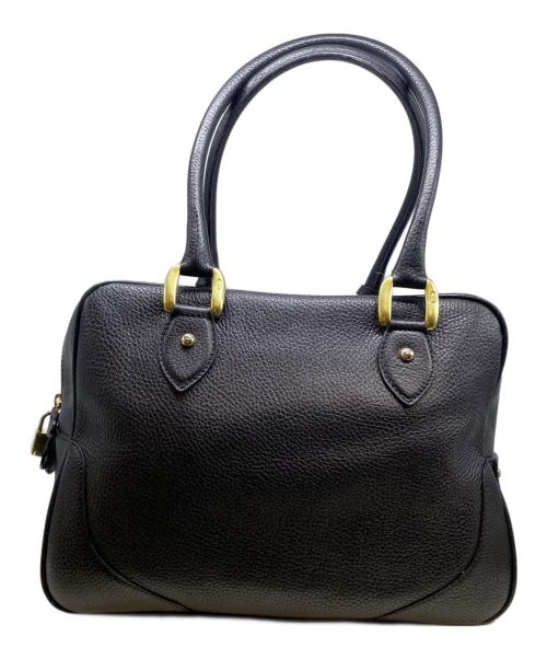 J&M DAVIDSON（ジェイ＆エム デヴィッドソン）J&M DAVIDSON (ジェイ＆エム デヴィッドソン) レザーハンドバッグ ブラックの古着・服飾アイテム
