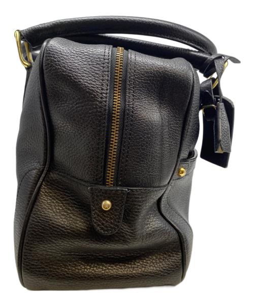 J&M DAVIDSON（ジェイ＆エム デヴィッドソン）J&M DAVIDSON (ジェイ＆エム デヴィッドソン) レザーハンドバッグ ブラックの古着・服飾アイテム