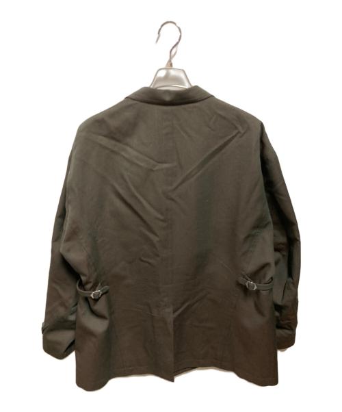 MAISON SPECIAL（メゾンスペシャル）MAISON SPECIAL (メゾンスペシャル) Chambray Wool Prime-Over Three-Dimensional Cutting Tailored Jacket グレー サイズ:2の古着・服飾アイテム