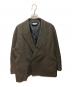 MAISON SPECIAL（メゾンスペシャル）の古着「Chambray Wool Prime-Over Three-Dimensional Cutting Tailored Jacket」｜グレー