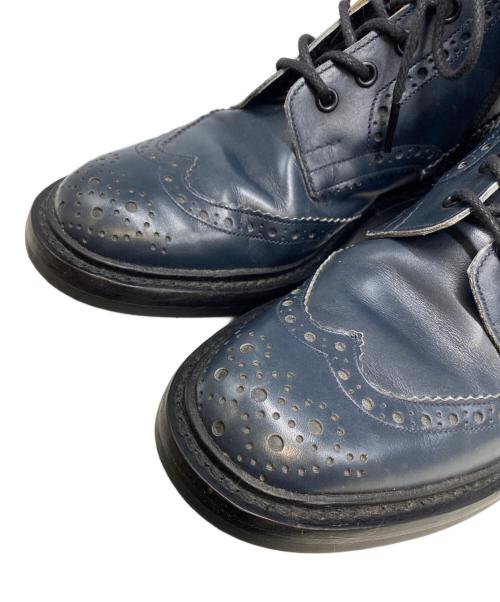Tricker's（トリッカーズ）Tricker's (トリッカーズ) カントリーブーツ ブルー サイズ:6 1/2の古着・服飾アイテム