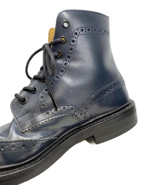 Tricker's（トリッカーズ）Tricker's (トリッカーズ) カントリーブーツ ブルー サイズ:6 1/2の古着・服飾アイテム