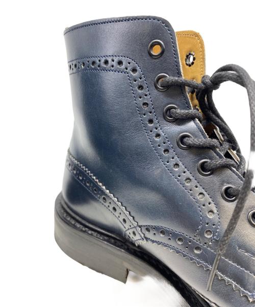 Tricker's（トリッカーズ）Tricker's (トリッカーズ) カントリーブーツ ブルー サイズ:6 1/2の古着・服飾アイテム
