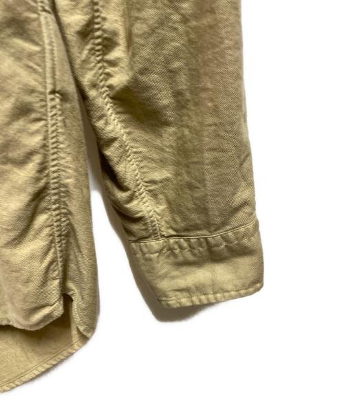 POLO RALPH LAUREN（ポロ・ラルフローレン）POLO RALPH LAUREN (ポロ・ラルフローレン) CLASSIC FIT BDシャツ ベージュ サイズ:Ｓの古着・服飾アイテム
