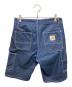 Carhartt WIP (カーハート ワーク イン プログレス) デニムペインターハーフパンツ インディゴ サイズ:28：5000円
