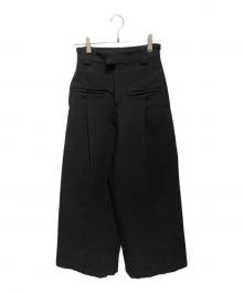 Fax copy Express（ファックス コピー エクスプレス）の古着「HAND IN FRONT POCKET PANT」｜ブラック