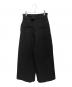 Fax copy Express（ファックス コピー エクスプレス）の古着「HAND IN FRONT POCKET PANT」｜ブラック