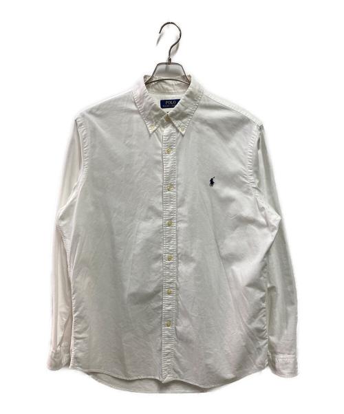 POLO RALPH LAUREN（ポロ・ラルフローレン）POLO RALPH LAUREN (ポロ・ラルフローレン) ボタンダウンシャツ ホワイト サイズ:Ｌの古着・服飾アイテム