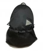 and wanderアンドワンダー）の古着「X-Pac 20L daypack」｜ブラック