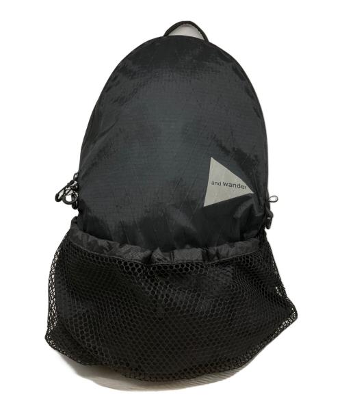 and wander（アンドワンダー）and wander (アンドワンダー) X-Pac 20L daypack ブラックの古着・服飾アイテム
