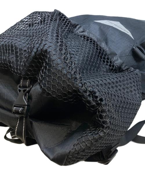 and wander（アンドワンダー）and wander (アンドワンダー) X-Pac 20L daypack ブラックの古着・服飾アイテム