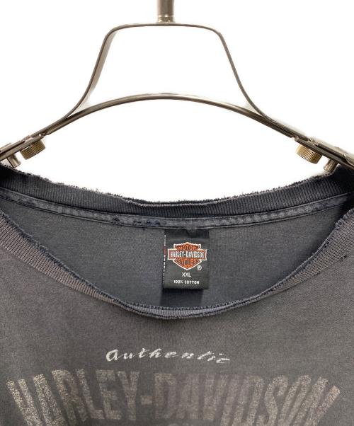 HARLEY-DAVIDSON（ハーレーダビッドソン）HARLEY-DAVIDSON (ハーレーダビッドソン) 90sプリントTシャツ ブラック サイズ:XXLの古着・服飾アイテム