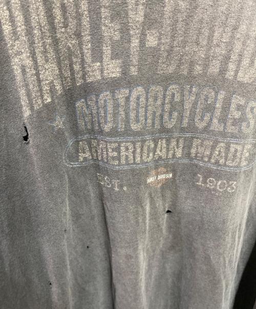 HARLEY-DAVIDSON（ハーレーダビッドソン）HARLEY-DAVIDSON (ハーレーダビッドソン) 90sプリントTシャツ ブラック サイズ:XXLの古着・服飾アイテム