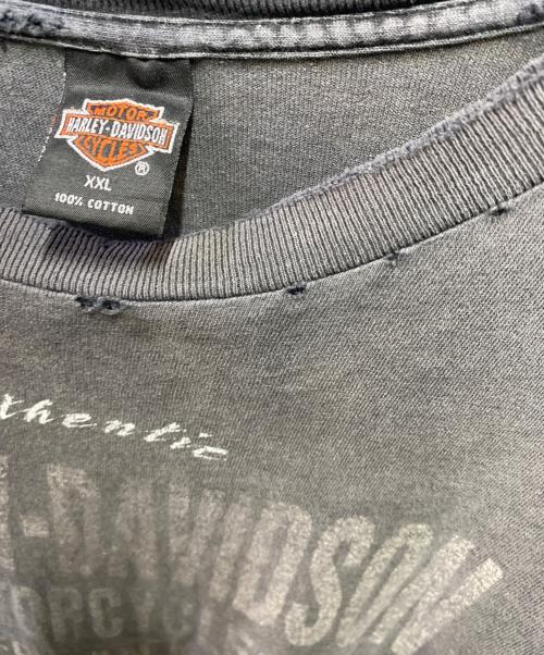 HARLEY-DAVIDSON（ハーレーダビッドソン）HARLEY-DAVIDSON (ハーレーダビッドソン) 90sプリントTシャツ ブラック サイズ:XXLの古着・服飾アイテム