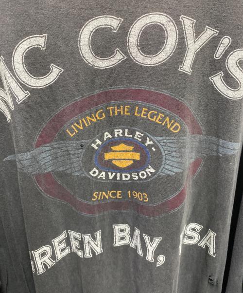 HARLEY-DAVIDSON（ハーレーダビッドソン）HARLEY-DAVIDSON (ハーレーダビッドソン) 90sプリントTシャツ ブラック サイズ:XXLの古着・服飾アイテム