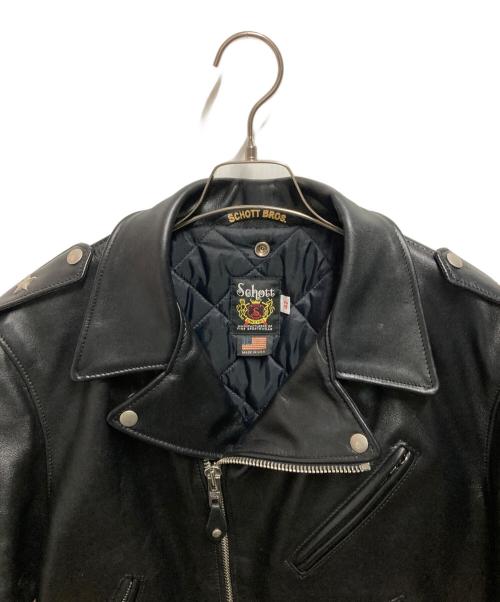 Schott（ショット）Schott (ショット) ONESTAR RIDERS ブラック サイズ:42の古着・服飾アイテム
