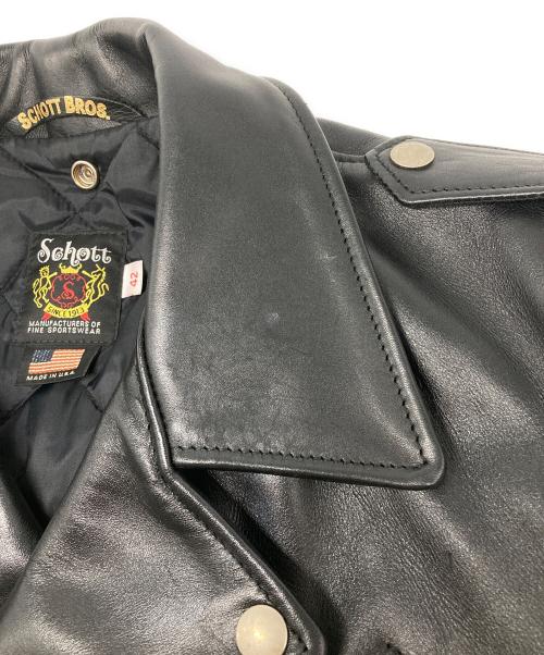 Schott（ショット）Schott (ショット) ONESTAR RIDERS ブラック サイズ:42の古着・服飾アイテム