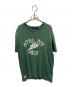 POLO RALPH LAUREN（ポロ・ラルフローレン）の古着「CLASSIC FIT ATHL WING FOOT TEE」｜グリーン
