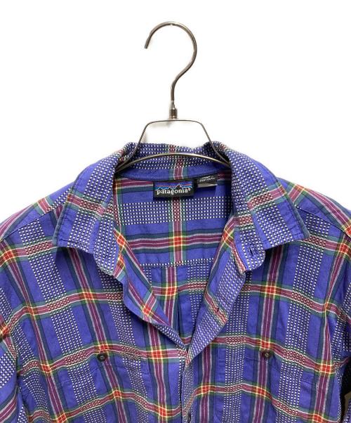 Patagonia（パタゴニア）Patagonia (パタゴニア) 90’Ｓチェックシャツ ブルー サイズ:Ｍの古着・服飾アイテム
