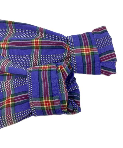 Patagonia（パタゴニア）Patagonia (パタゴニア) 90’Ｓチェックシャツ ブルー サイズ:Ｍの古着・服飾アイテム