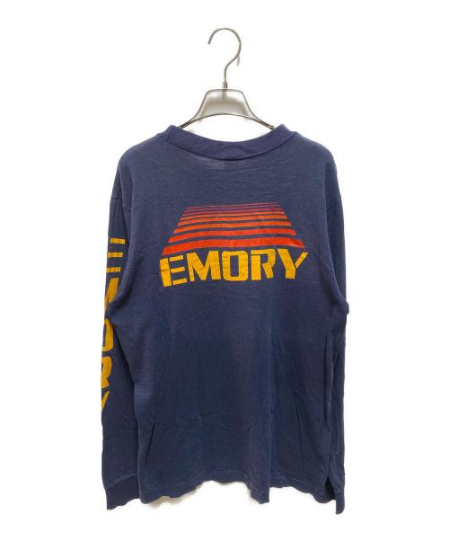 Champion（チャンピオン）Champion (チャンピオン) 80’Ｓ トリコタグ後期 カレッジＴシャツ ネイビー サイズ:Lの古着・服飾アイテム