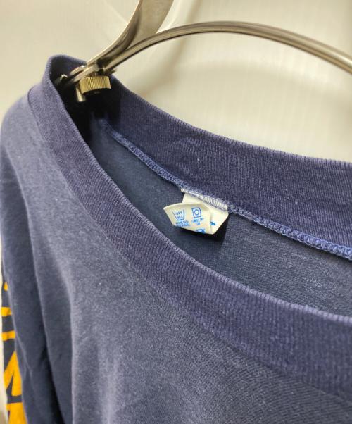 Champion（チャンピオン）Champion (チャンピオン) 80’Ｓ トリコタグ後期 カレッジＴシャツ ネイビー サイズ:Lの古着・服飾アイテム