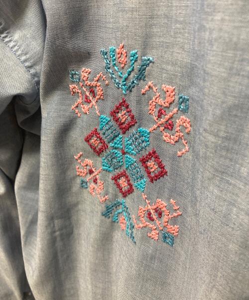 LEVI'S（リーバイス）LEVI'S (リーバイス) 70’ｓ オレンジタブ シャツ ブルー サイズ:サイズ詳細参照の古着・服飾アイテム