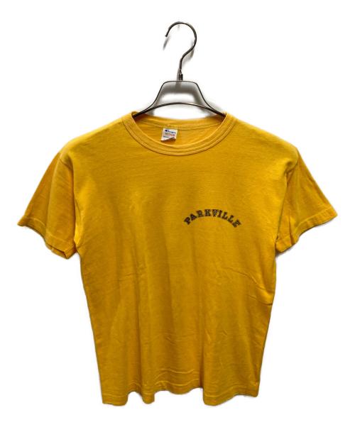 Champion（チャンピオン）Champion (チャンピオン) Tシャツ イエロー サイズ:Ｍの古着・服飾アイテム