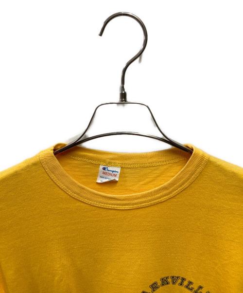 Champion（チャンピオン）Champion (チャンピオン) Tシャツ イエロー サイズ:Ｍの古着・服飾アイテム