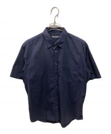 ISSEY MIYAKE（イッセイミヤケ）の古着「半袖シャツ」｜ネイビー