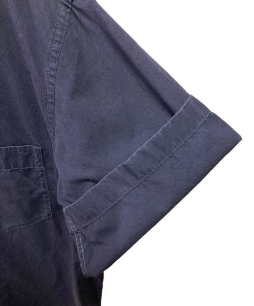 ISSEY MIYAKE（イッセイミヤケ）ISSEY MIYAKE (イッセイミヤケ) 半袖シャツ ネイビー サイズ:２の古着・服飾アイテム