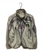 FILA×Y. PROJECTフィラ×ワイプロジェクト）の古着「Pop Up Track Jacket YPFIJACK1-S22」｜ベージュ