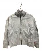 DIESELディーゼル）の古着「K-Dirtone ペイント加工ジャケット」｜ホワイト