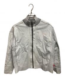 DIESEL（ディーゼル）の古着「K-Dirtone ペイント加工ジャケット」｜ホワイト