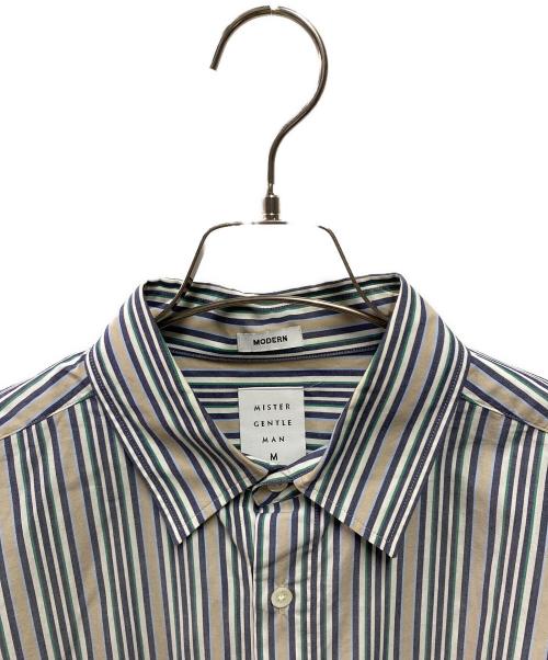 MISTER GENTLEMAN（ミスタージェントルマン）MISTER GENTLEMAN (ミスタージェントルマン) シャツ ベージュ サイズ:Ｍの古着・服飾アイテム