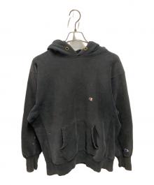 Champion（チャンピオン）の古着「90's Reverse Weave hoodie」｜ブラック