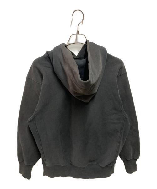 Champion（チャンピオン）Champion (チャンピオン) 90's Reverse Weave hoodie ブラック サイズ:ＸＬの古着・服飾アイテム
