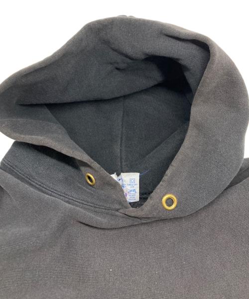 Champion（チャンピオン）Champion (チャンピオン) 90's Reverse Weave hoodie ブラック サイズ:ＸＬの古着・服飾アイテム