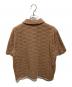 KITH (キス) パイル地ポロシャツ ブラウン サイズ:ＸＬ：8000円