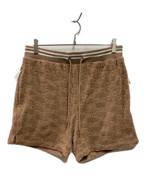 KITH（キス）KITH (キス) パイル地ハーフパンツ ブラウン サイズ:Ｍの古着・服飾アイテム