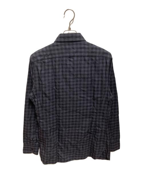 TOM FORD（トムフォード）TOM FORD (トムフォード) チェックドレスシャツ ネイビー サイズ:5の古着・服飾アイテム